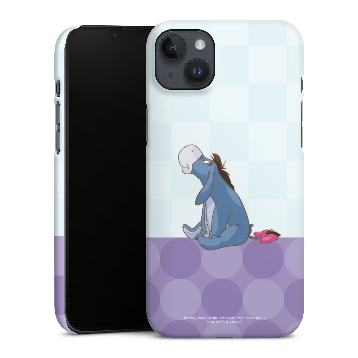 iPhone 14 Plus Handy Premium Case Smartphone Handyhülle Schutzhülle glänzend Disney Donkey Winnie The Pooh Premium Case