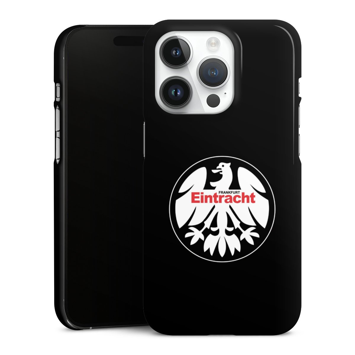 iPhone 14 Pro Handy Premium Case Smartphone Handyhülle Schutzhülle glänzend Official Licensed Product Eintracht Frankfurt Sge Premium Case