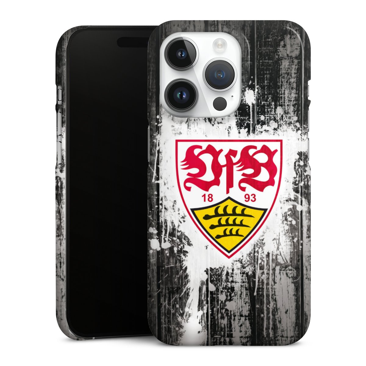 iPhone 14 Pro Handy Premium Case Smartphone Handyhülle Schutzhülle glänzend Vfb Stuttgart Official Licensed Product Premium Case