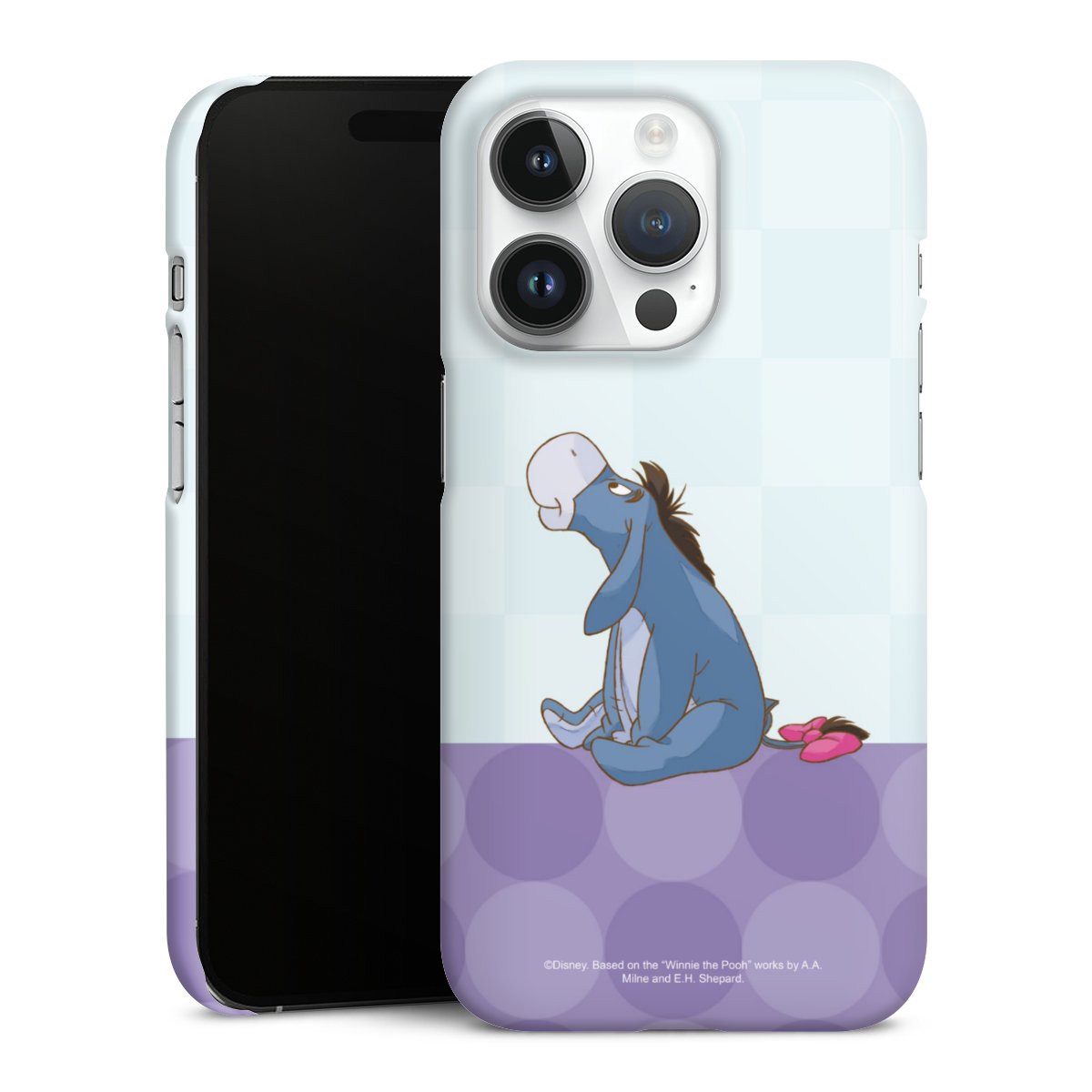 iPhone 14 Pro Handy Premium Case Smartphone Handyhülle Schutzhülle glänzend Disney Donkey Winnie The Pooh Premium Case