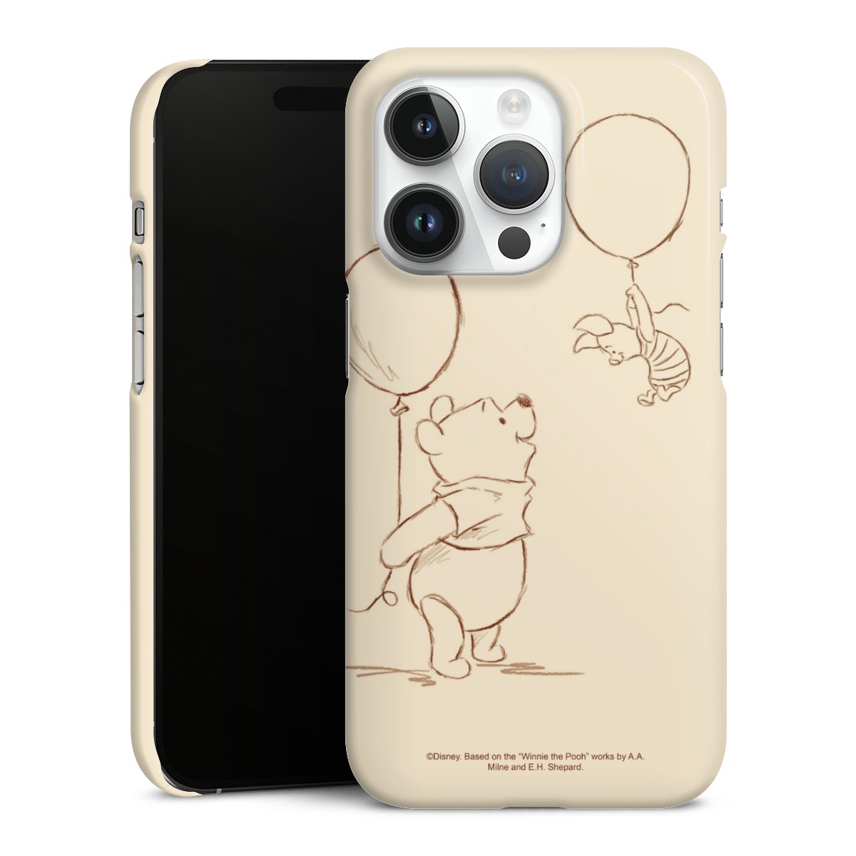 iPhone 14 Pro Handy Premium Case Smartphone Handyhülle Schutzhülle glänzend Official Licensed Product Winnie The Pooh Disney Premium Case