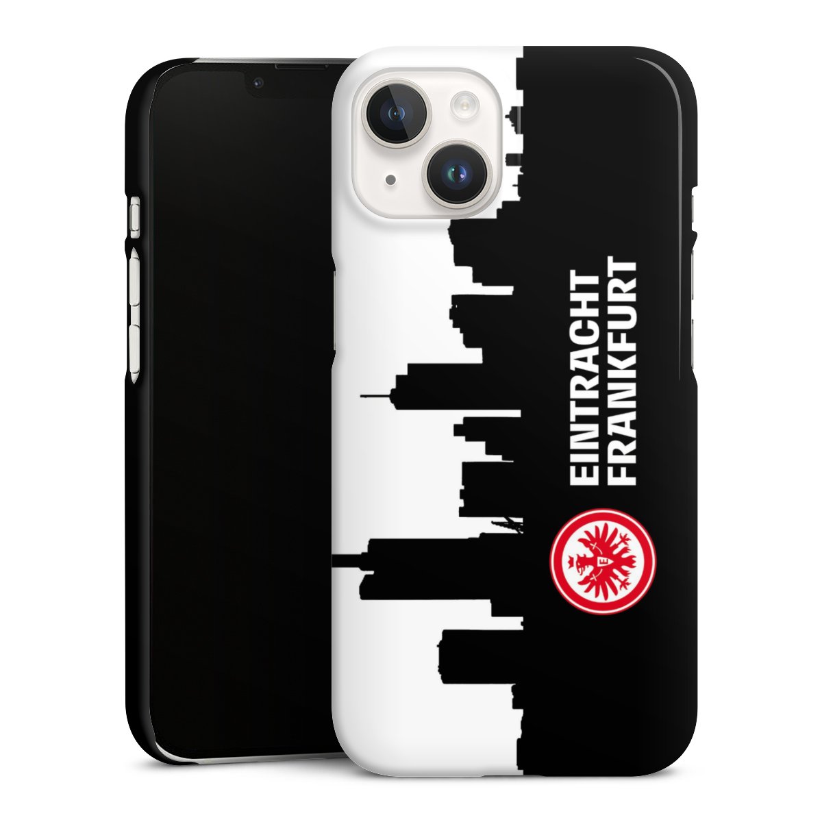 iPhone 14 Handy Premium Case Smartphone Handyhülle Schutzhülle glänzend Sge Eintracht Frankfurt Official Licensed Product Premium Case