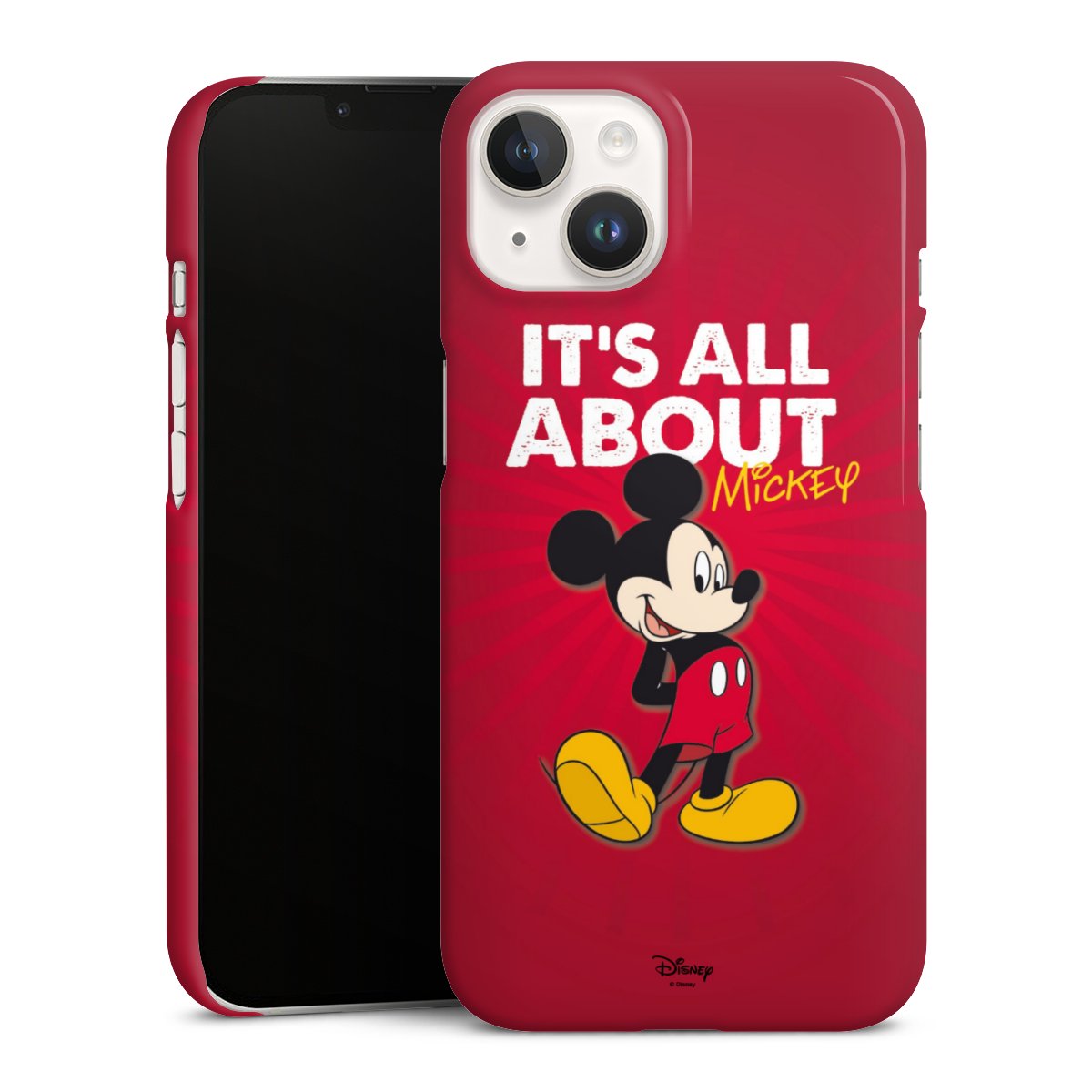 iPhone 14 Handy Premium Case Smartphone Handyhülle Schutzhülle glänzend Mouse Disney Official Licensed Product Premium Case