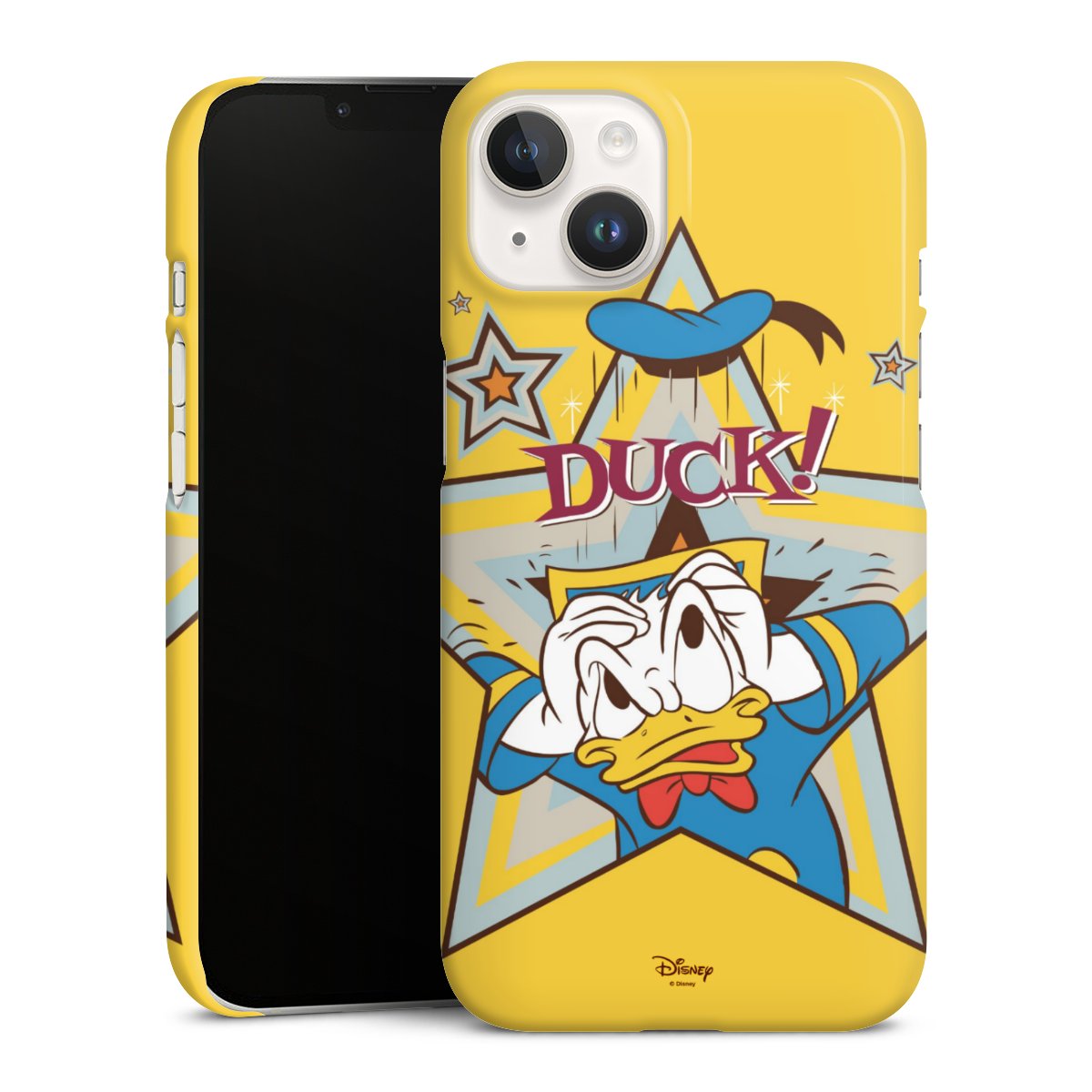 iPhone 14 Handy Premium Case Smartphone Handyhülle Schutzhülle glänzend Official Licensed Product Donald Duck Disney Premium Case