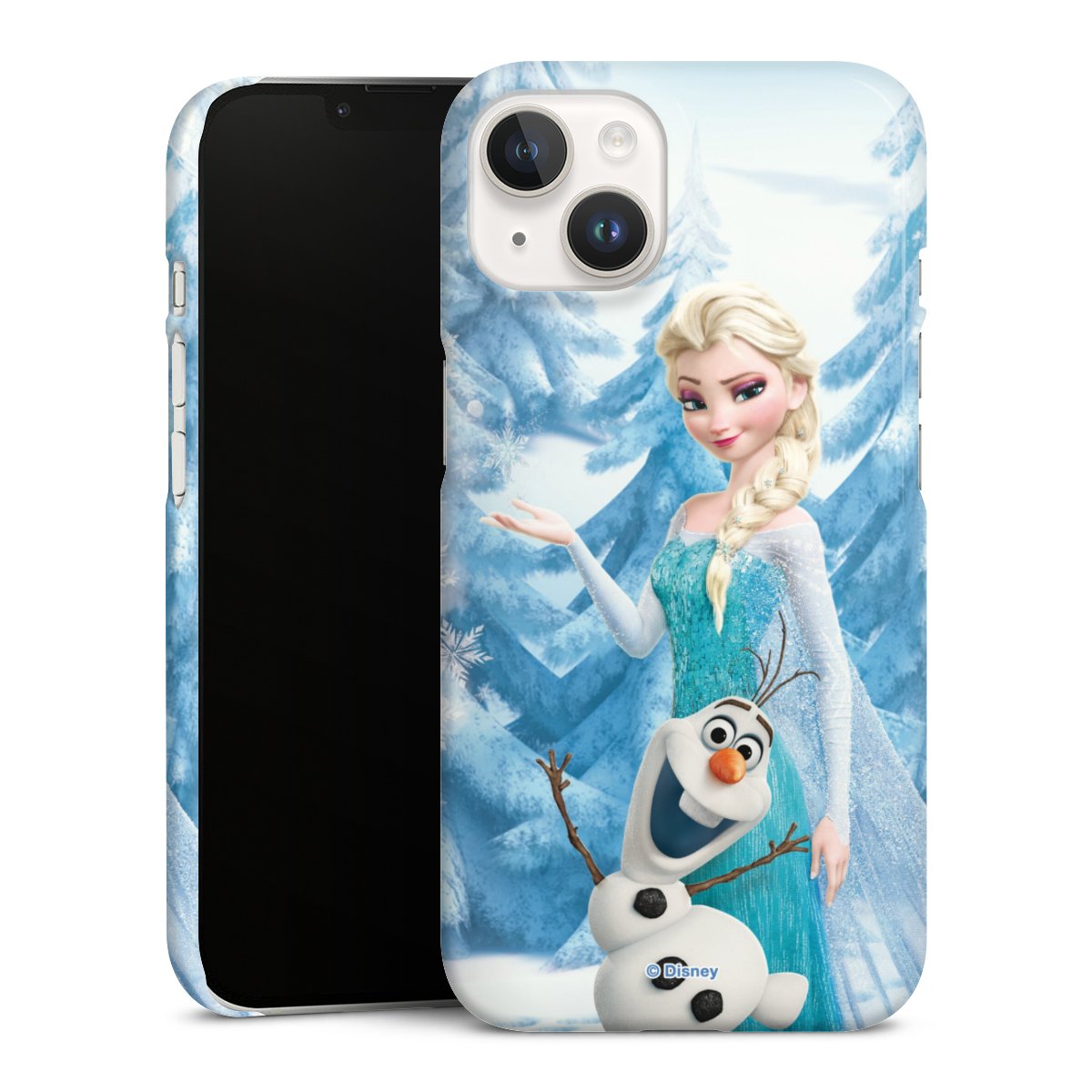 iPhone 14 Handy Premium Case Smartphone Handyhülle Schutzhülle glänzend Official Licensed Product Frozen Elsa Disney Premium Case