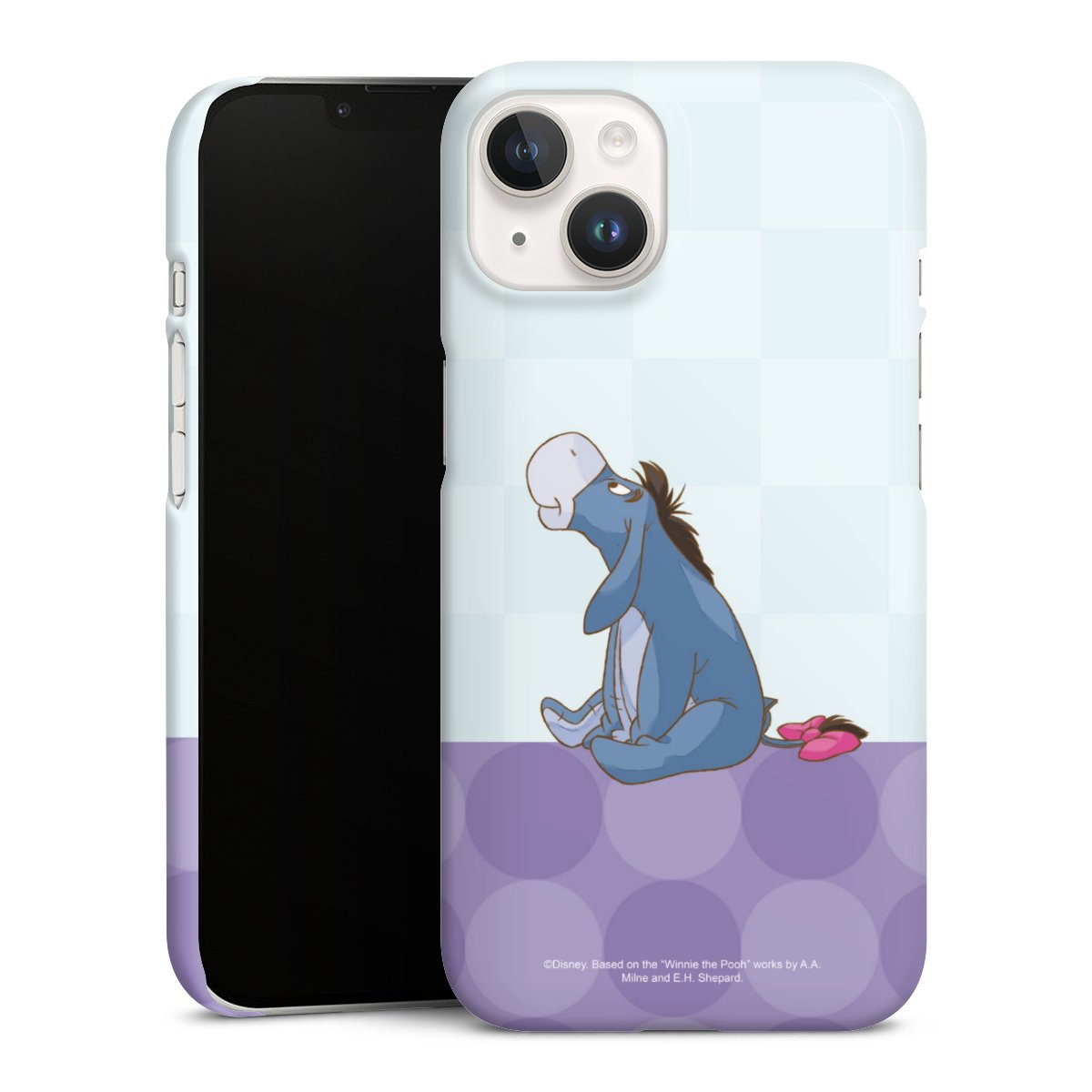 iPhone 14 Handy Premium Case Smartphone Handyhülle Schutzhülle glänzend Disney Donkey Winnie The Pooh Premium Case