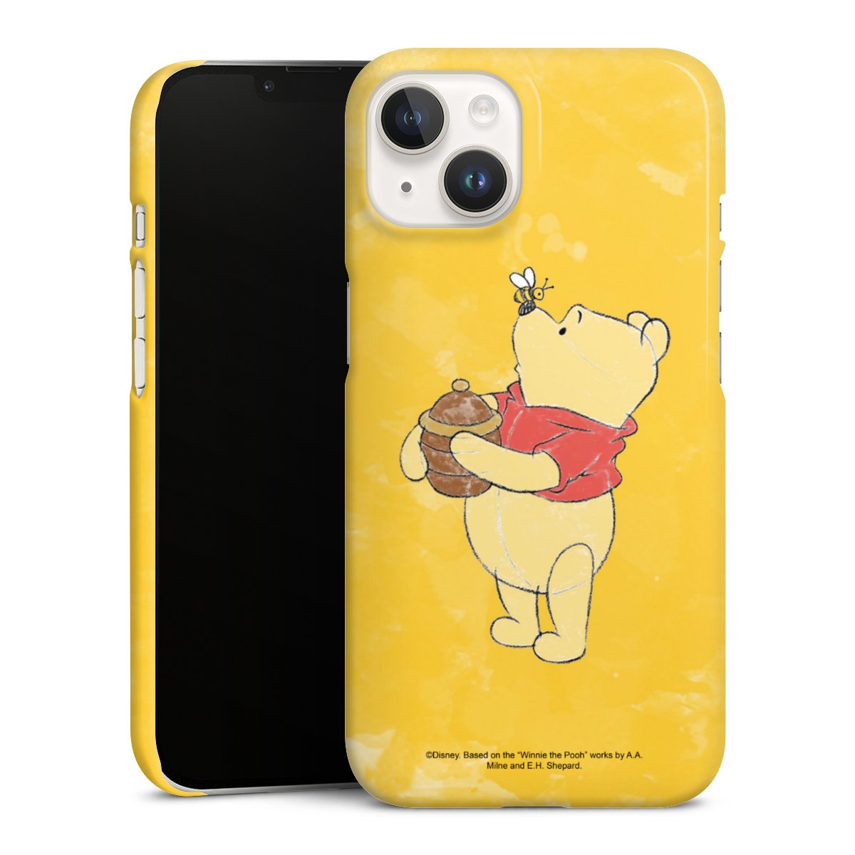 iPhone 14 Handy Premium Case Smartphone Handyhülle Schutzhülle glänzend Official Licensed Product Winnie The Pooh Disney Premium Case