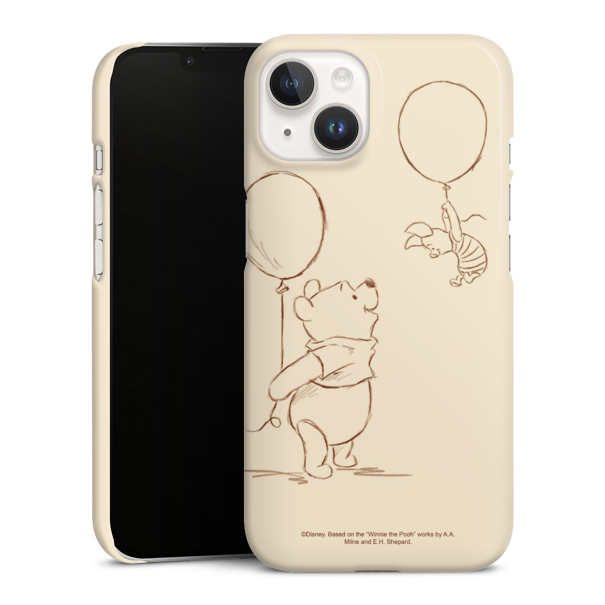 iPhone 14 Handy Premium Case Smartphone Handyhülle Schutzhülle glänzend Official Licensed Product Winnie The Pooh Disney Premium Case