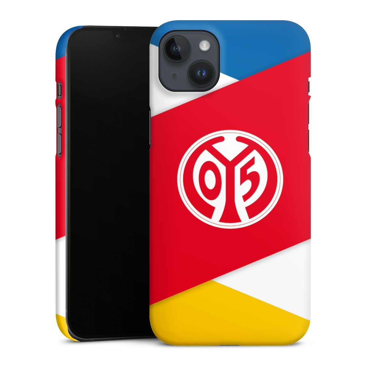 iPhone 14 Plus Handy Premium Case Smartphone Handyhülle Schutzhülle matt Official Licensed Product Soccer 1. Fsv Mainz 05 E.V. Premium Case