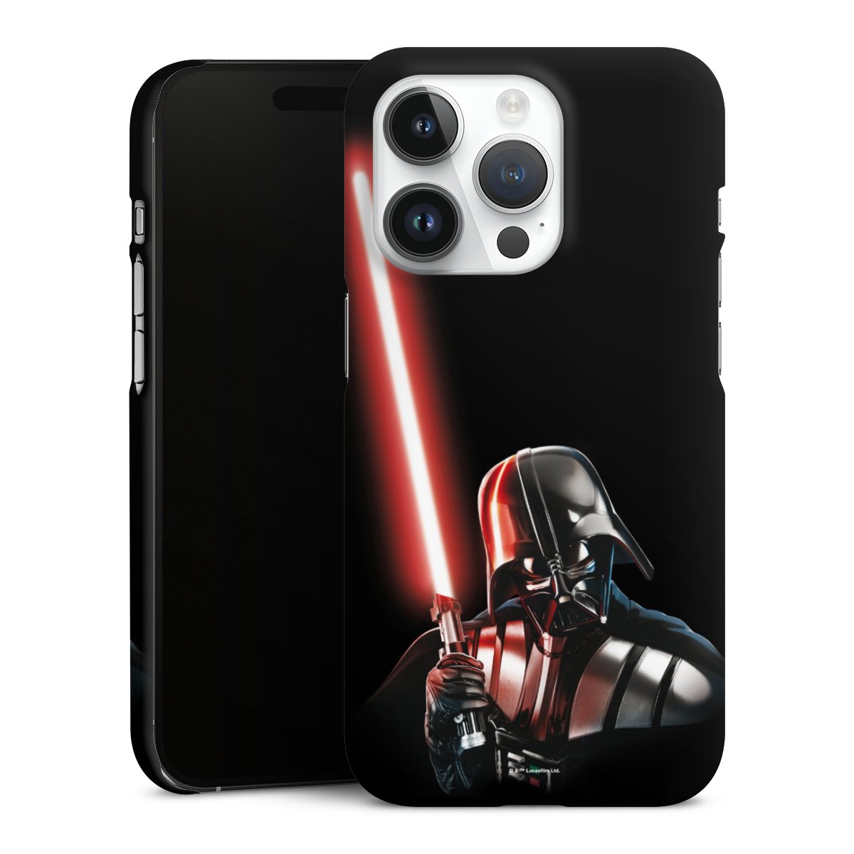 iPhone 14 Pro Handy Premium Case Smartphone Handyhülle Schutzhülle matt Star Wars Merchandise Darth Vader Premium Case