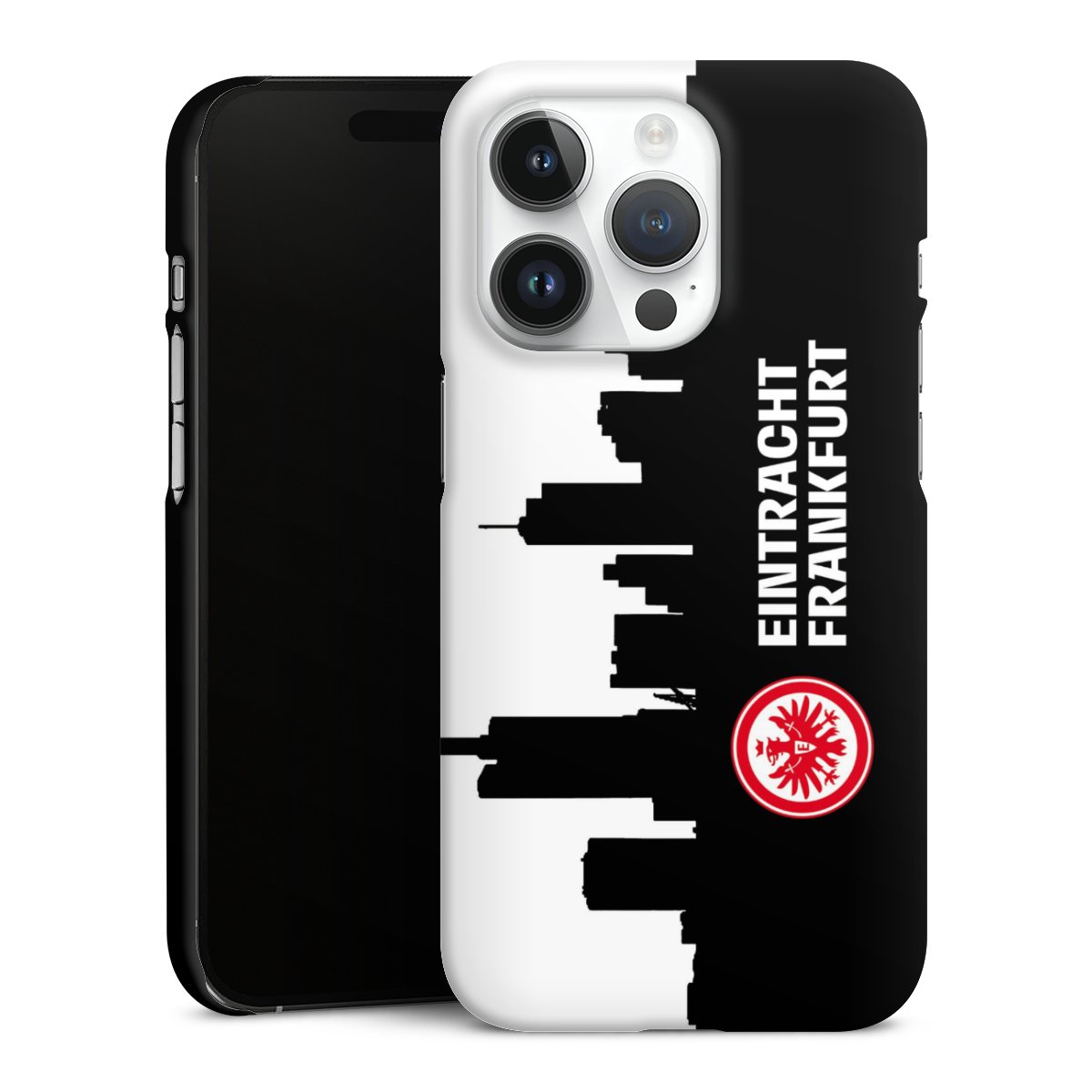 iPhone 14 Pro Handy Premium Case Smartphone Handyhülle Schutzhülle matt Sge Eintracht Frankfurt Official Licensed Product Premium Case