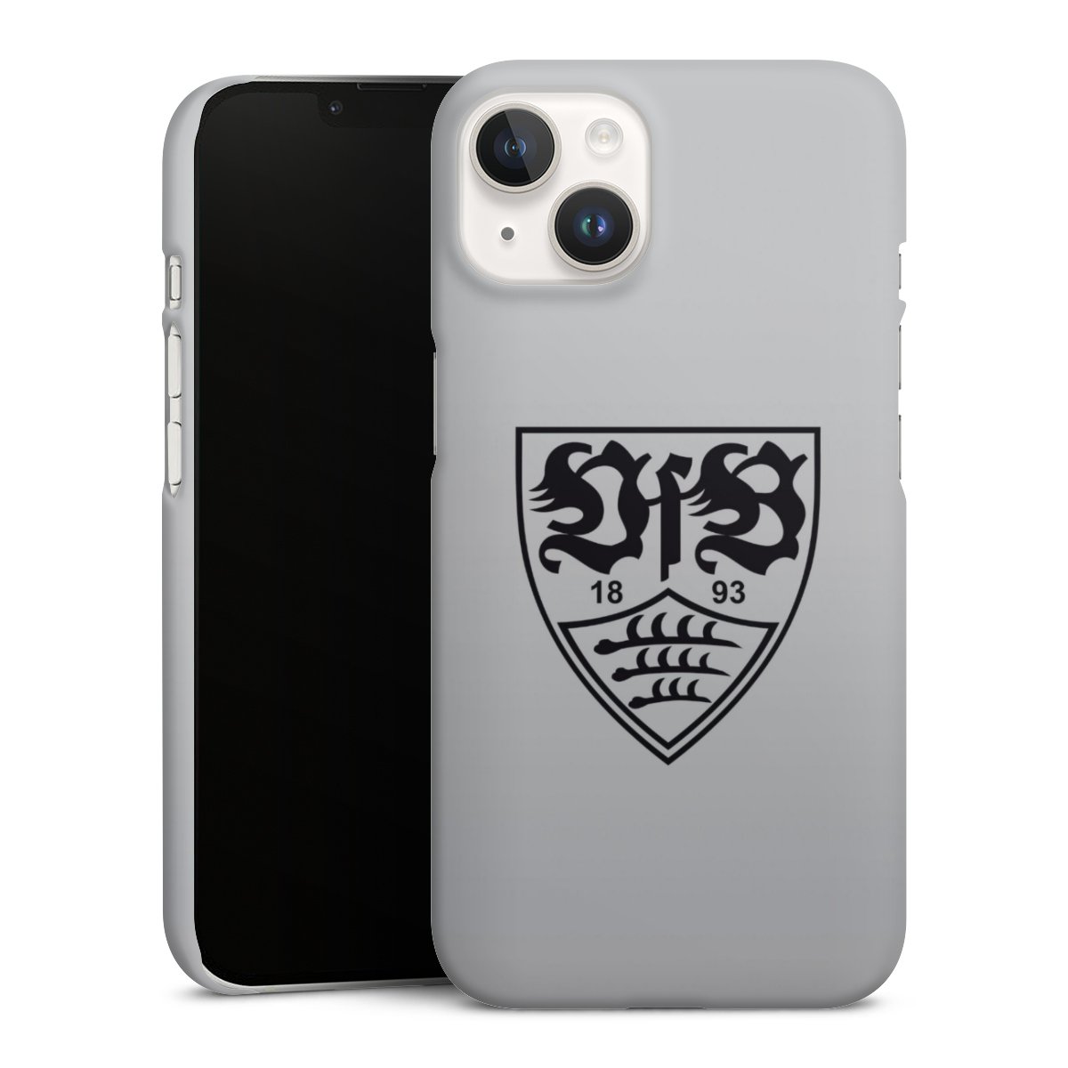 iPhone 14 Handy Premium Case Smartphone Handyhülle Schutzhülle matt Logo Vfb Stuttgart Official Licensed Product Premium Case