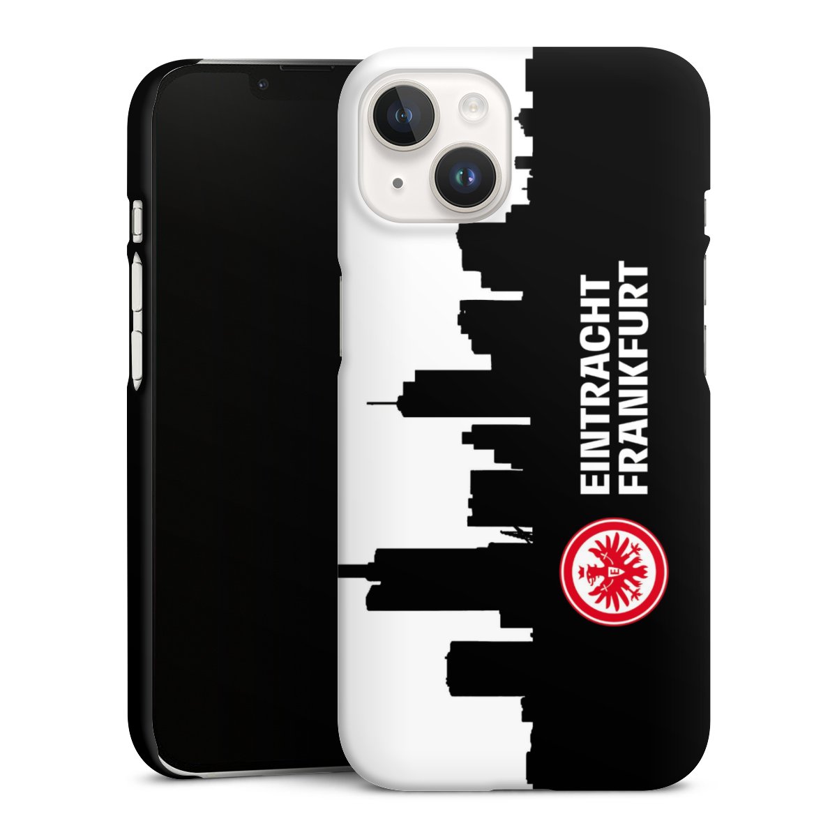 iPhone 14 Handy Premium Case Smartphone Handyhülle Schutzhülle matt Sge Eintracht Frankfurt Official Licensed Product Premium Case