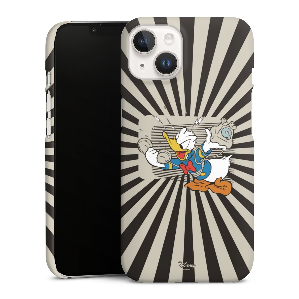 iPhone 14 Handy Premium Case Smartphone Handyhülle Schutzhülle matt Donald Duck Disney Official Licensed Product Premium Case