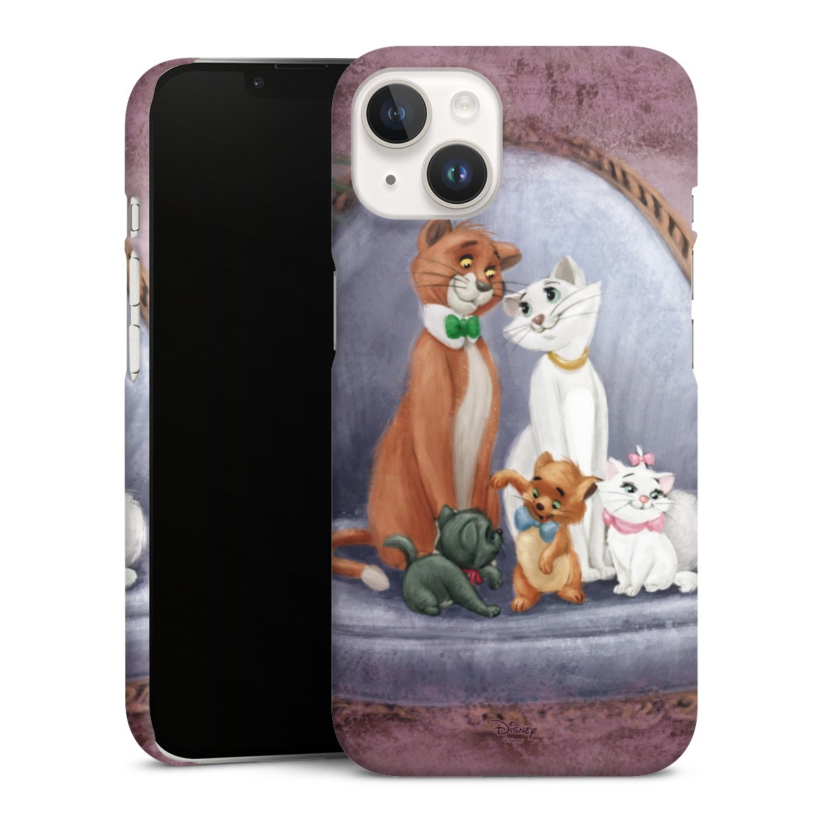 iPhone 14 Handy Premium Case Smartphone Handyhülle Schutzhülle matt Official Licensed Product Disney Aristocats Premium Case