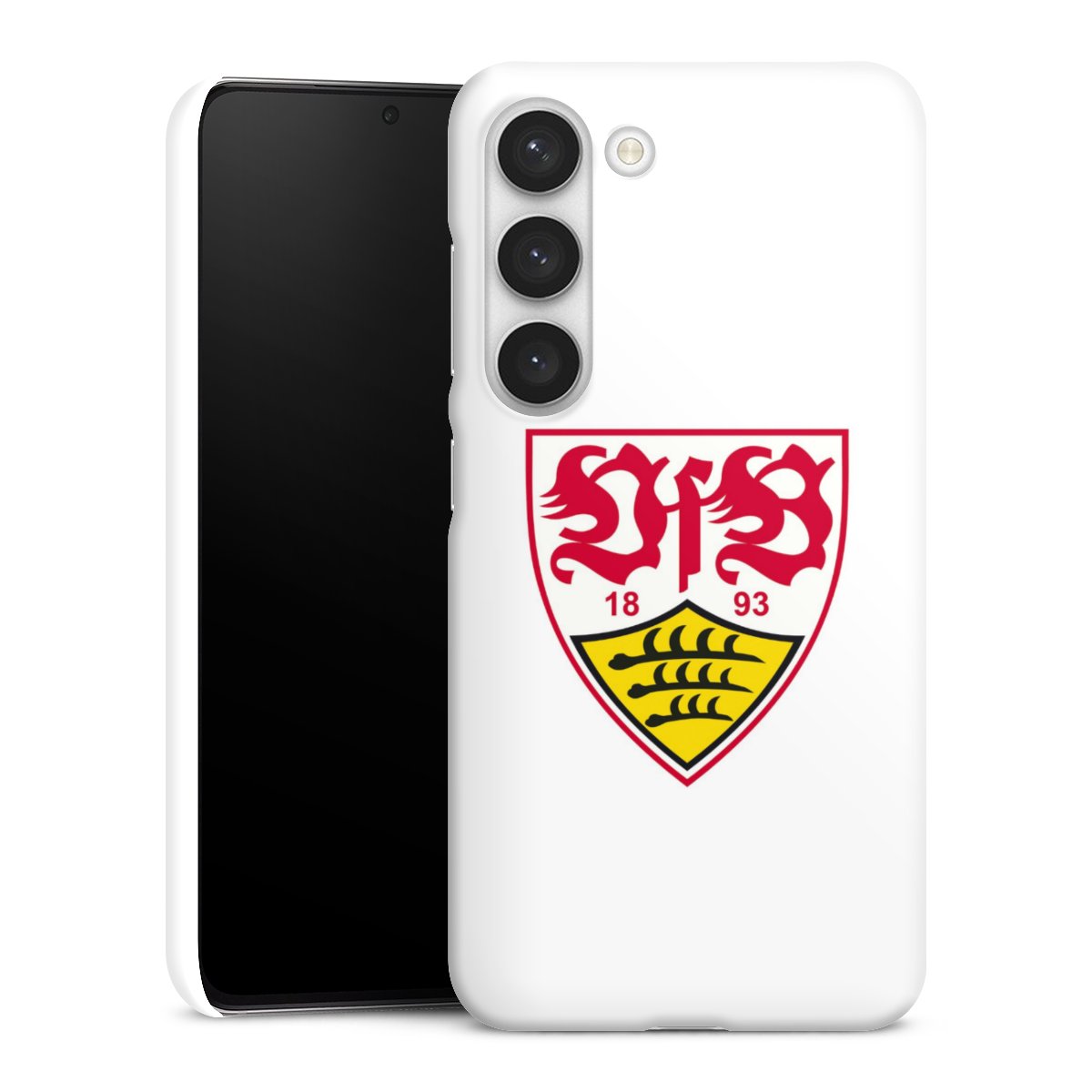 Galaxy S23 Handy Premium Case Smartphone Handyhülle Schutzhülle matt Logo Official Licensed Product Vfb Stuttgart Premium Case