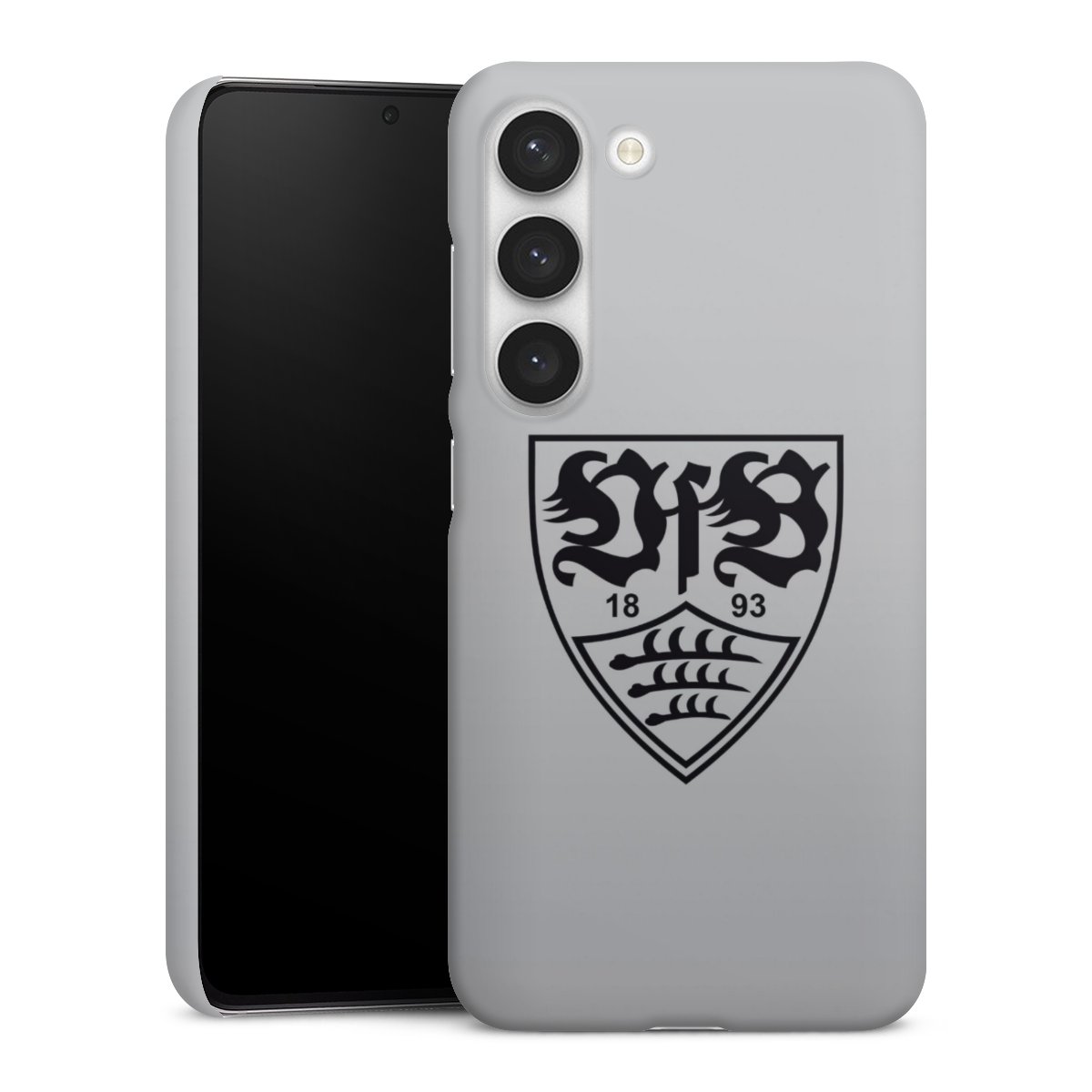 Galaxy S23 Handy Premium Case Smartphone Handyhülle Schutzhülle matt Logo Vfb Stuttgart Official Licensed Product Premium Case