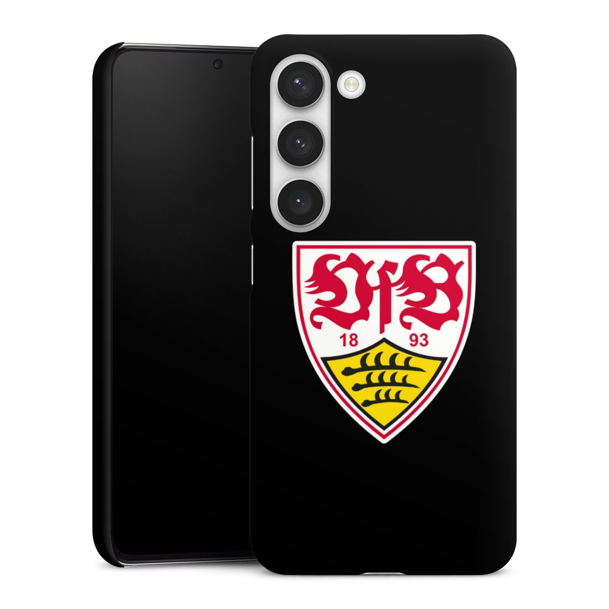 Galaxy S23 Handy Premium Case Smartphone Handyhülle Schutzhülle matt Vfb Stuttgart Official Licensed Product Coat Of Arms Premium Case