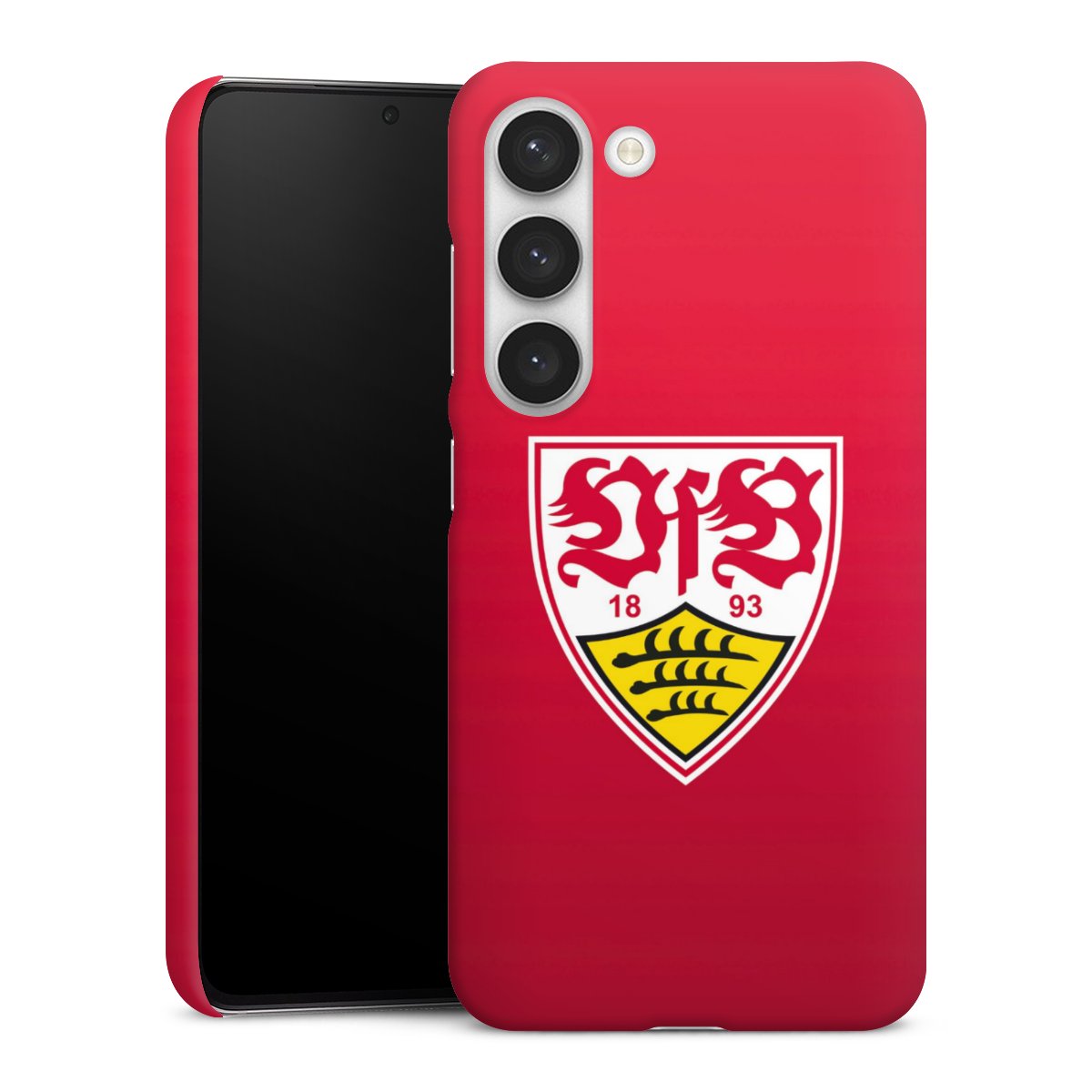 Galaxy S23 Handy Premium Case Smartphone Handyhülle Schutzhülle matt Official Licensed Product Vfb Stuttgart Premium Case