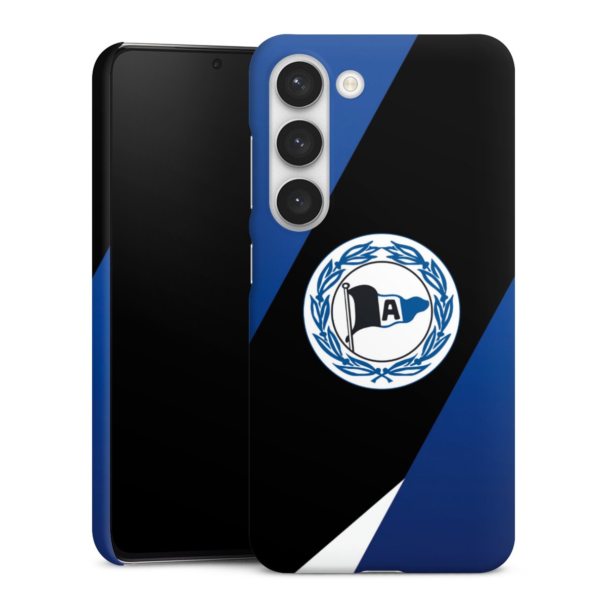 Galaxy S23 Handy Premium Case Smartphone Handyhülle Schutzhülle matt Official Licensed Product Arminia Bielefeld Dsc Premium Case