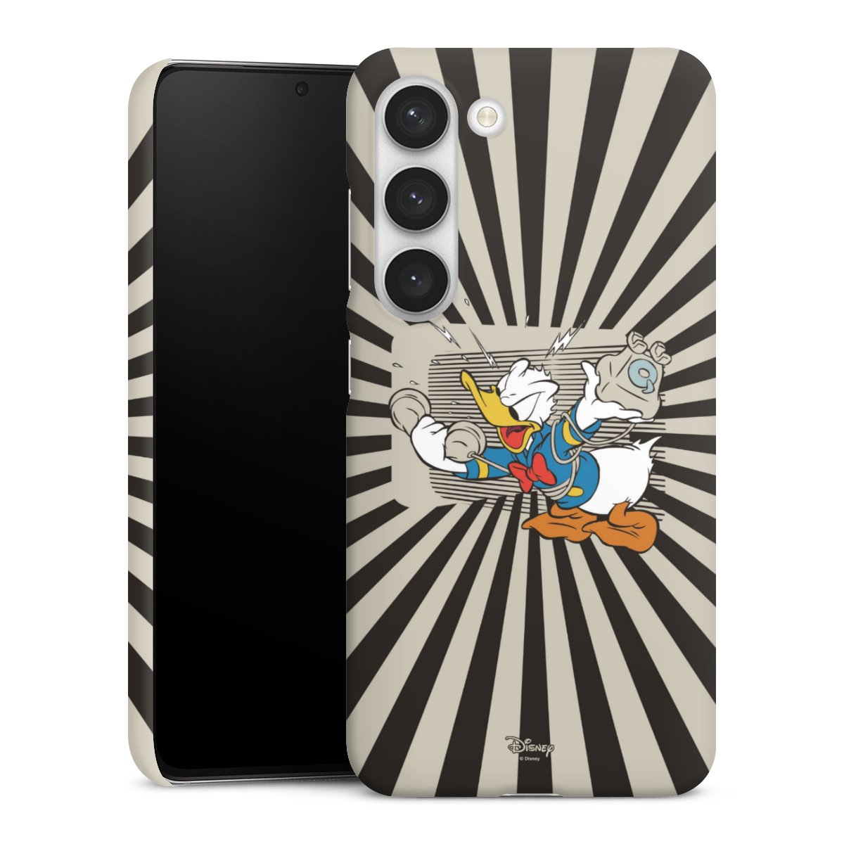 Galaxy S23 Handy Premium Case Smartphone Handyhülle Schutzhülle matt Donald Duck Disney Official Licensed Product Premium Case