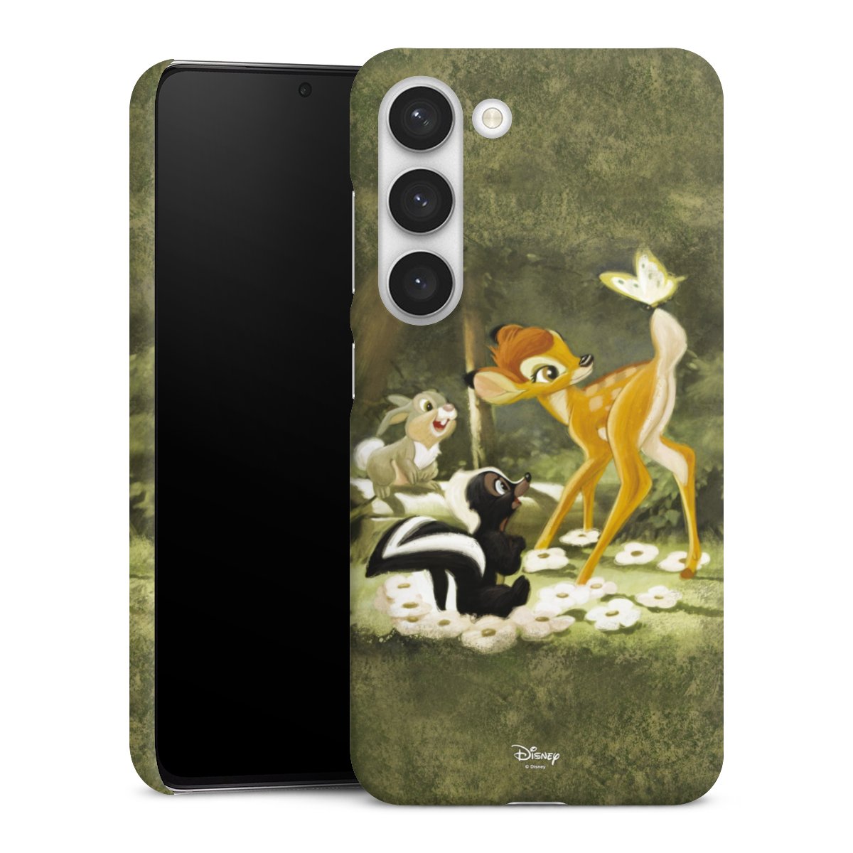 Galaxy S23 Handy Premium Case Smartphone Handyhülle Schutzhülle matt Disney Official Licensed Product Bambi Premium Case