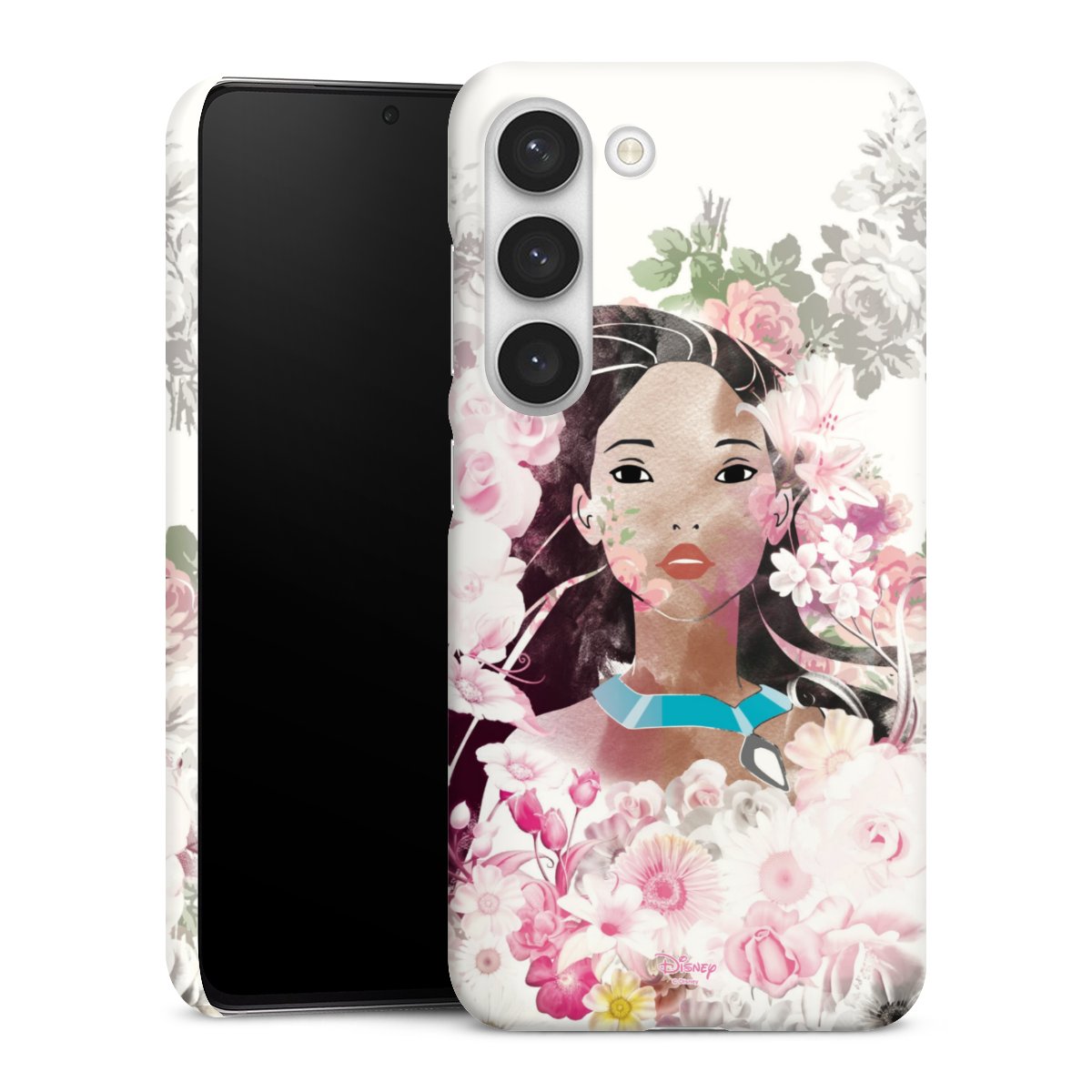 Galaxy S23 Handy Premium Case Smartphone Handyhülle Schutzhülle matt Pocahontas Official Licensed Product Disney Premium Case