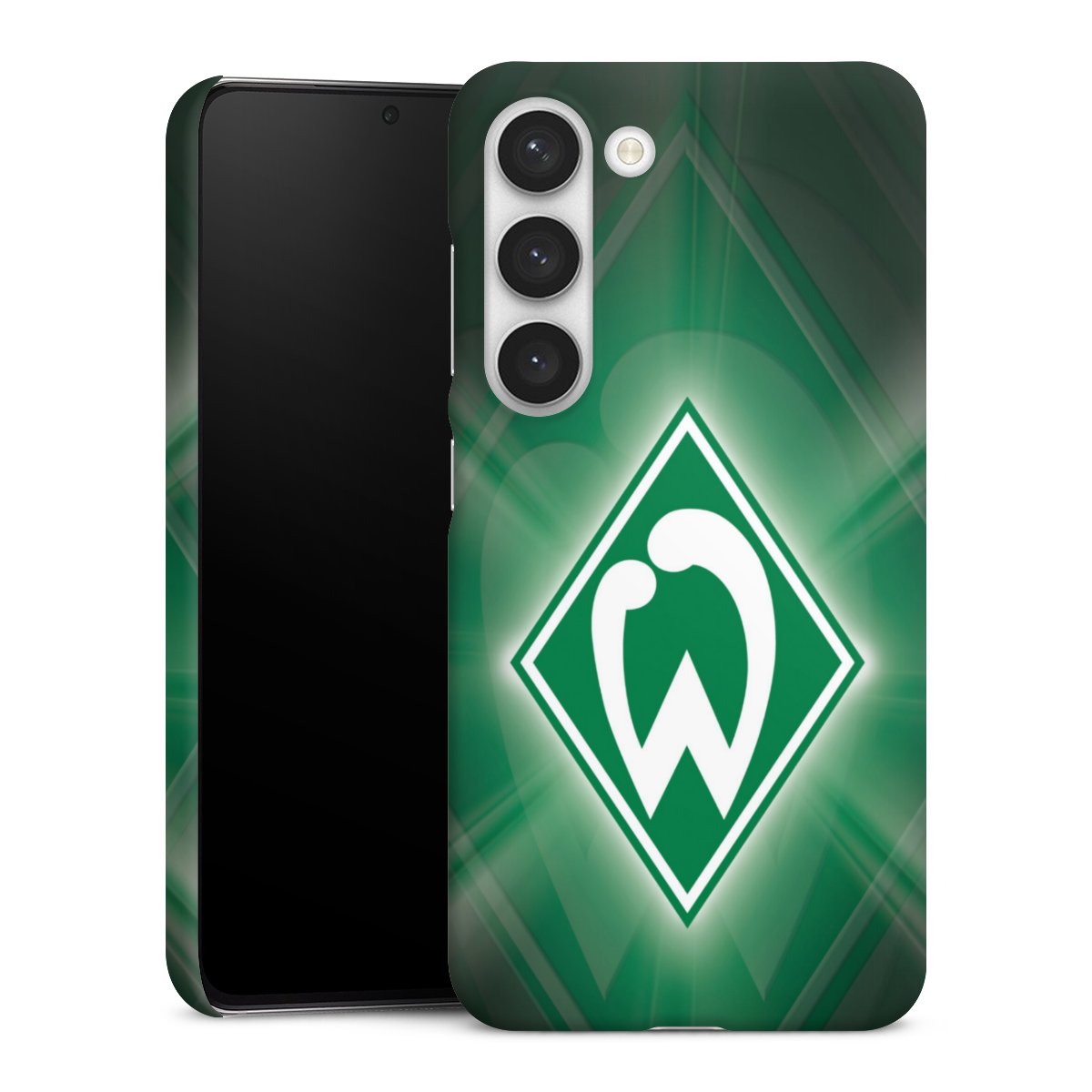 Galaxy S23 Handy Premium Case Smartphone Handyhülle Schutzhülle matt Sv Werder Bremen Official Licensed Product Coat Of Arms Premium Case