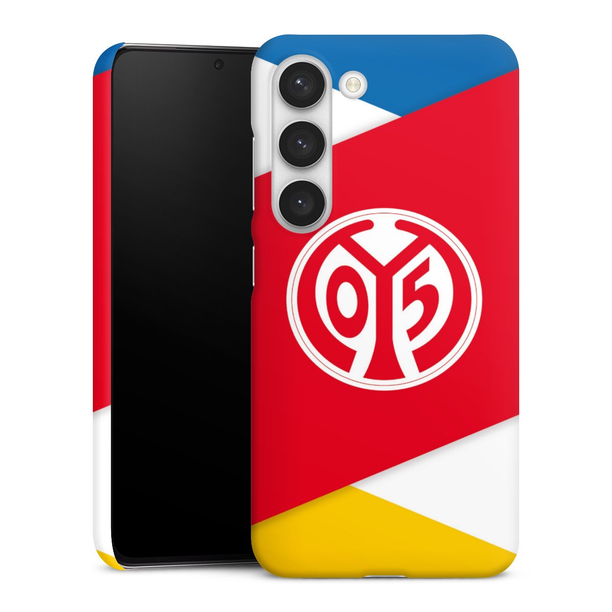 Galaxy S23 Handy Premium Case Smartphone Handyhülle Schutzhülle matt Official Licensed Product Soccer 1. Fsv Mainz 05 E.V. Premium Case