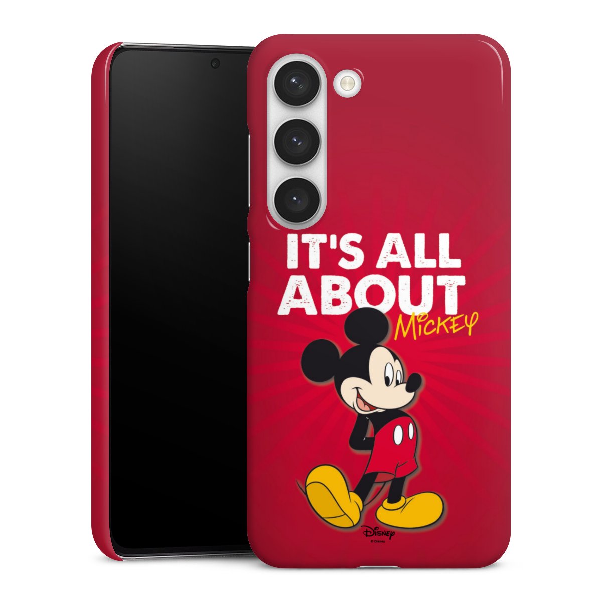 Galaxy S23 Handy Premium Case Smartphone Handyhülle Schutzhülle glänzend Mouse Disney Official Licensed Product Premium Case