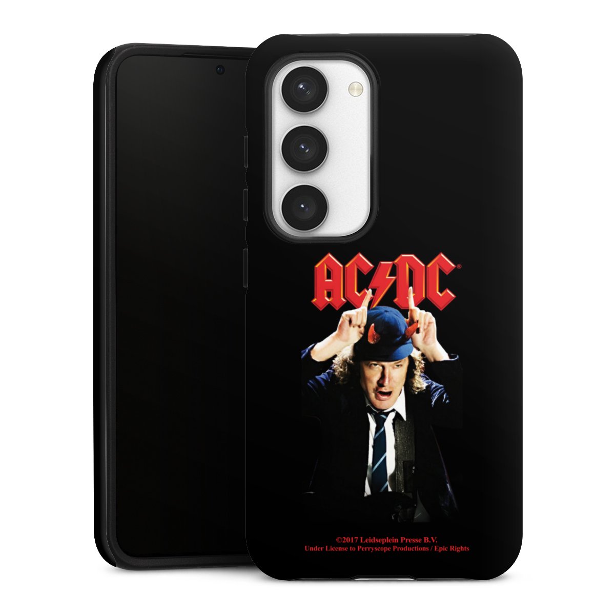 Galaxy S23 Handy Panzer Handyhülle robuste Outdoor Hülle Schutzhülle matt Merchandise Acdc Riverplate Tough Case