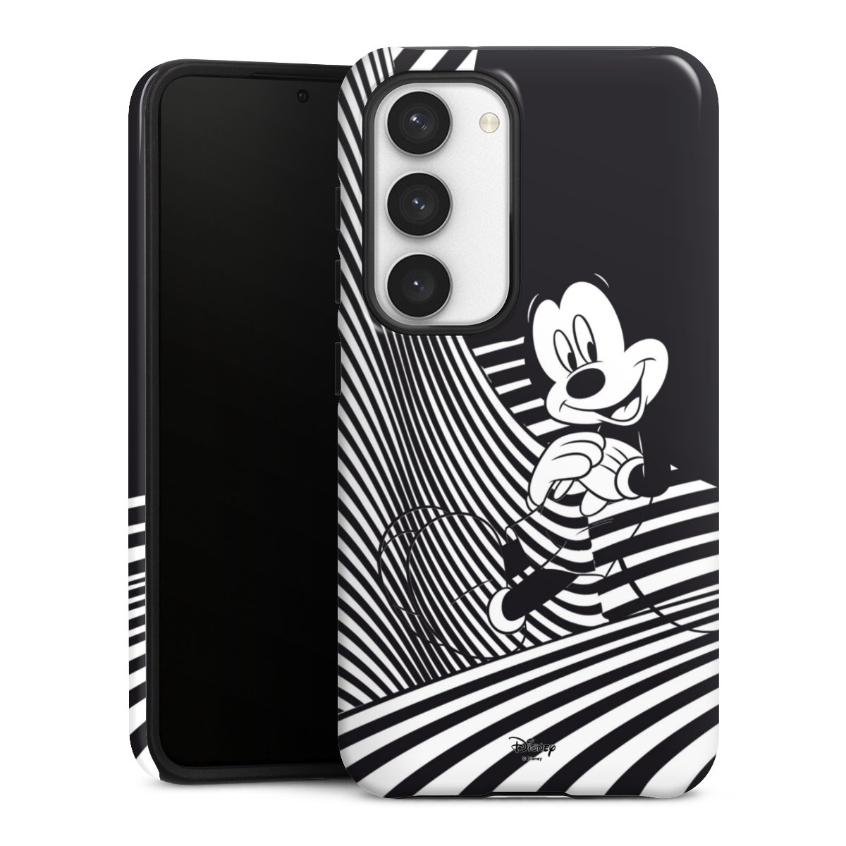 Galaxy S23 Handy Panzer Handyhülle robuste Outdoor Hülle Schutzhülle glänzend Disney Official Licensed Product Mickey Mouse Tough Case