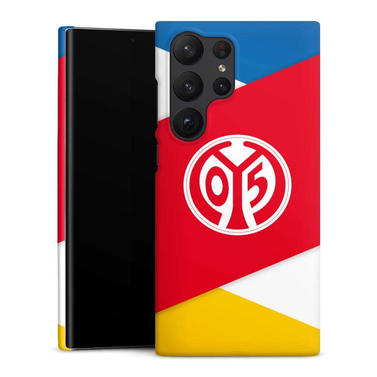 Galaxy S23 Ultra Handy Premium Case Smartphone Handyhülle Schutzhülle matt Official Licensed Product Soccer 1. Fsv Mainz 05 E.V. Premium Case