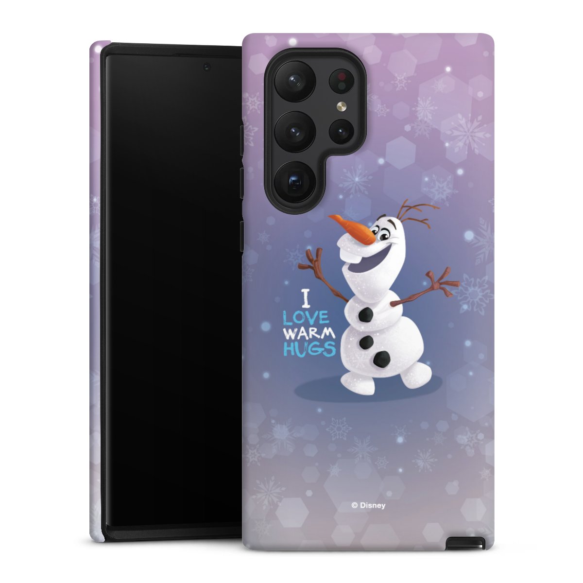 Galaxy S23 Ultra Handy Panzer Handyhülle robuste Outdoor Hülle Schutzhülle matt Frozen Frozen Olaf Official Licensed Product Tough Case