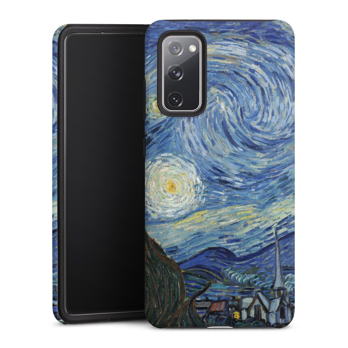 Galaxy S20 FE Handy Panzer Handyhülle robuste Outdoor Hülle Schutzhülle matt The Starry Night Kunst Vincent Van Gogh Tough Case