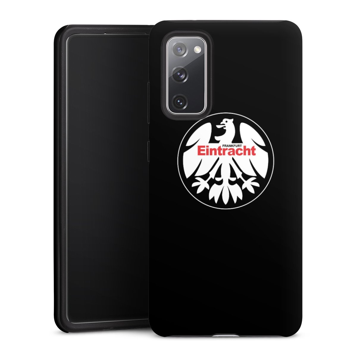 Galaxy S20 FE Handy Panzer Handyhülle robuste Outdoor Hülle Schutzhülle matt Official Licensed Product Eintracht Frankfurt Sge Tough Case