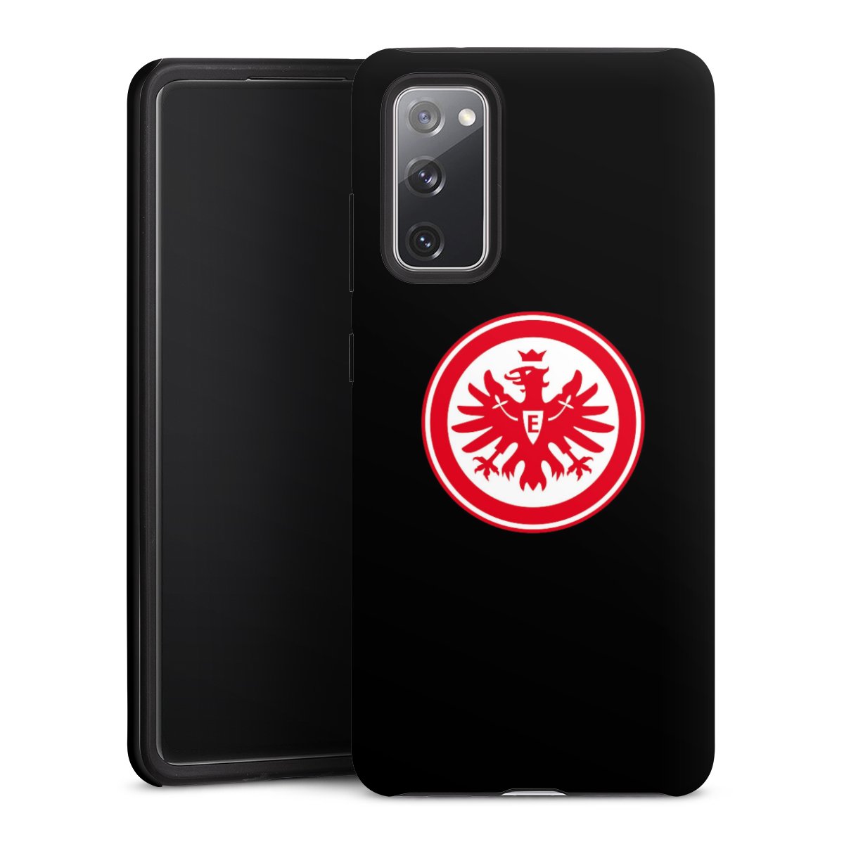 Galaxy S20 FE Handy Panzer Handyhülle robuste Outdoor Hülle Schutzhülle matt Eintracht Frankfurt Sge Eagle Tough Case