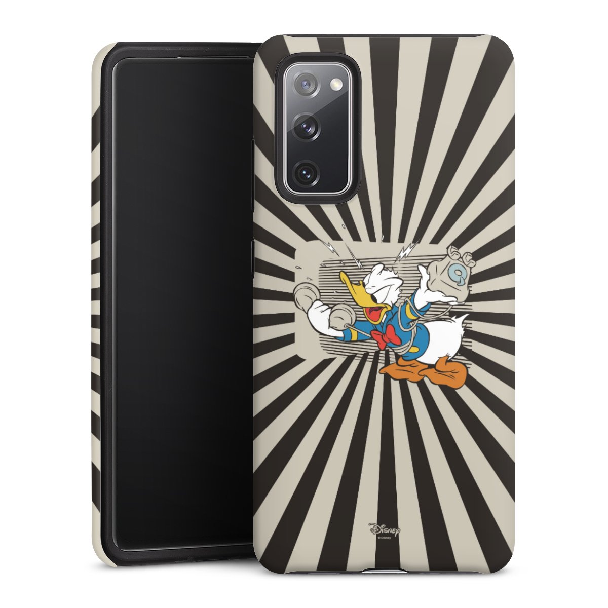 Galaxy S20 FE Handy Panzer Handyhülle robuste Outdoor Hülle Schutzhülle matt Donald Duck Disney Official Licensed Product Tough Case