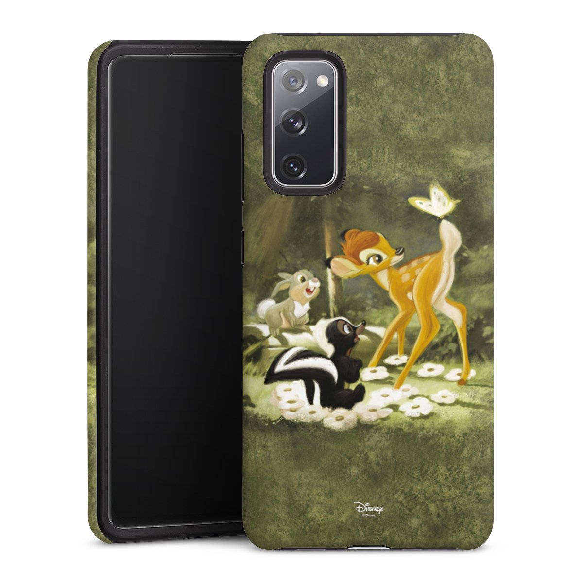 Galaxy S20 FE Handy Panzer Handyhülle robuste Outdoor Hülle Schutzhülle matt Disney Official Licensed Product Bambi Tough Case