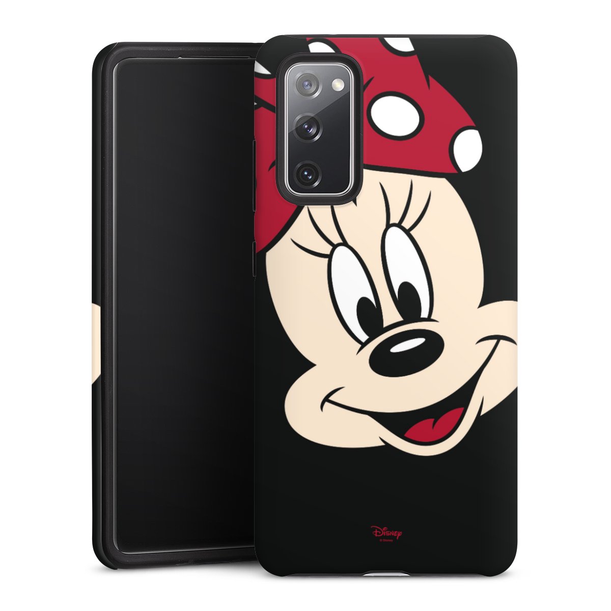 Galaxy S20 FE Handy Panzer Handyhülle robuste Outdoor Hülle Schutzhülle matt Minnie Mouse Official Licensed Product Disney Tough Case