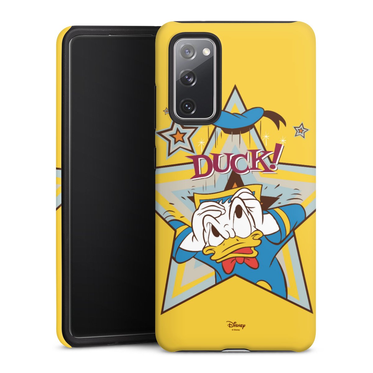 Galaxy S20 FE Handy Panzer Handyhülle robuste Outdoor Hülle Schutzhülle matt Official Licensed Product Donald Duck Disney Tough Case