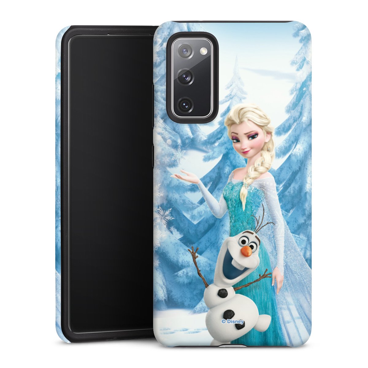 Galaxy S20 FE Handy Panzer Handyhülle robuste Outdoor Hülle Schutzhülle matt Official Licensed Product Frozen Elsa Disney Tough Case