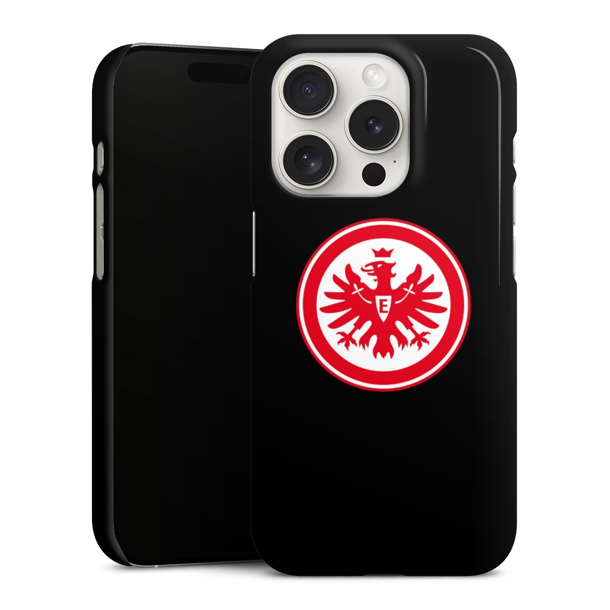 iPhone 15 Pro Handy Premium Case Smartphone Handyhülle Schutzhülle glänzend Eintracht Frankfurt Sge Eagle Premium Case