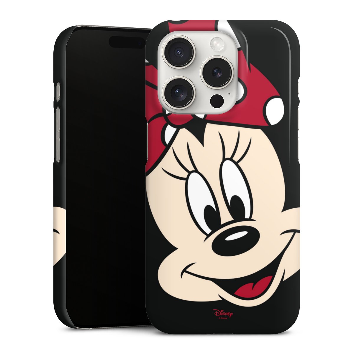 iPhone 15 Pro Handy Premium Case Smartphone Handyhülle Schutzhülle glänzend Minnie Mouse Official Licensed Product Disney Premium Case