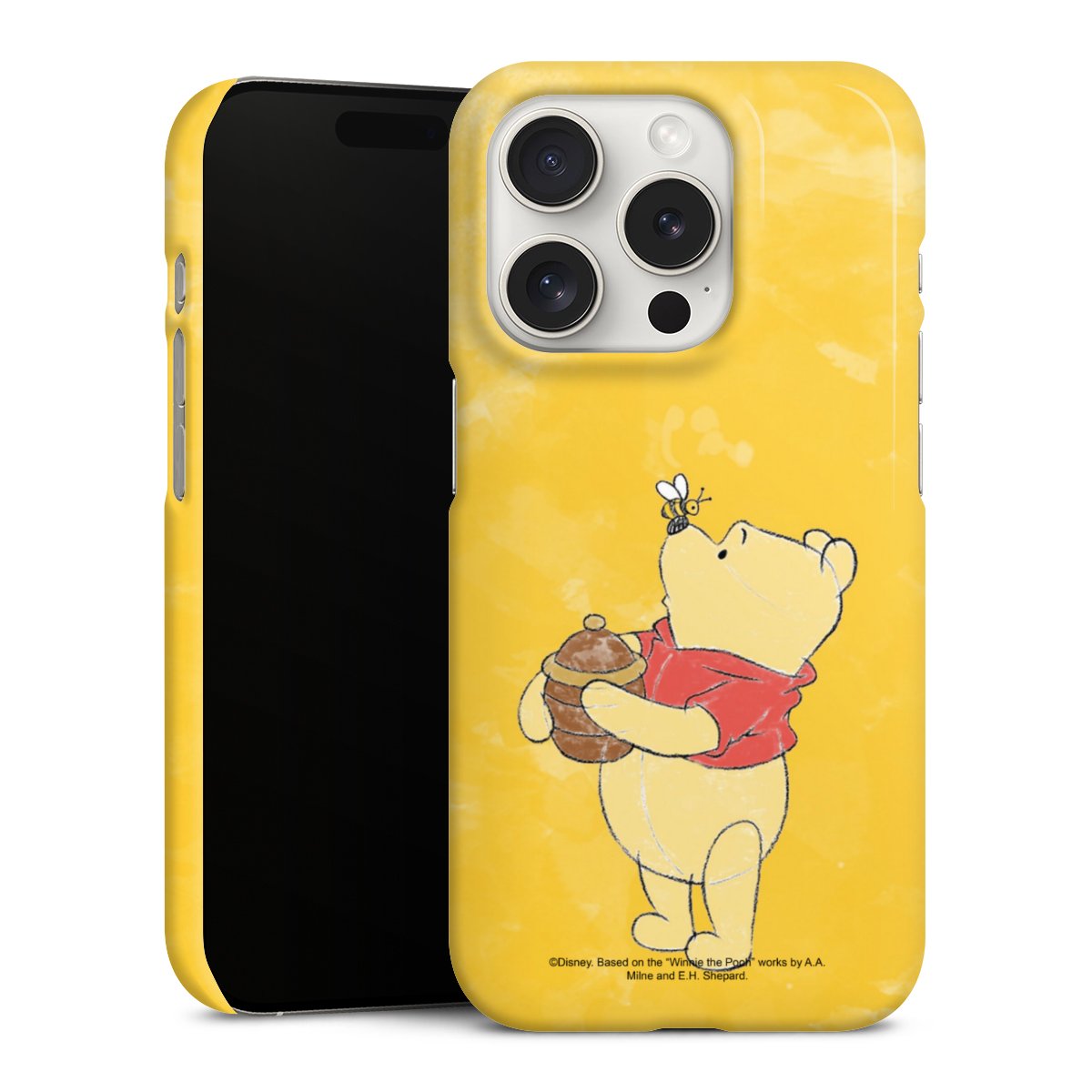 iPhone 15 Pro Handy Premium Case Smartphone Handyhülle Schutzhülle glänzend Official Licensed Product Winnie The Pooh Disney Premium Case