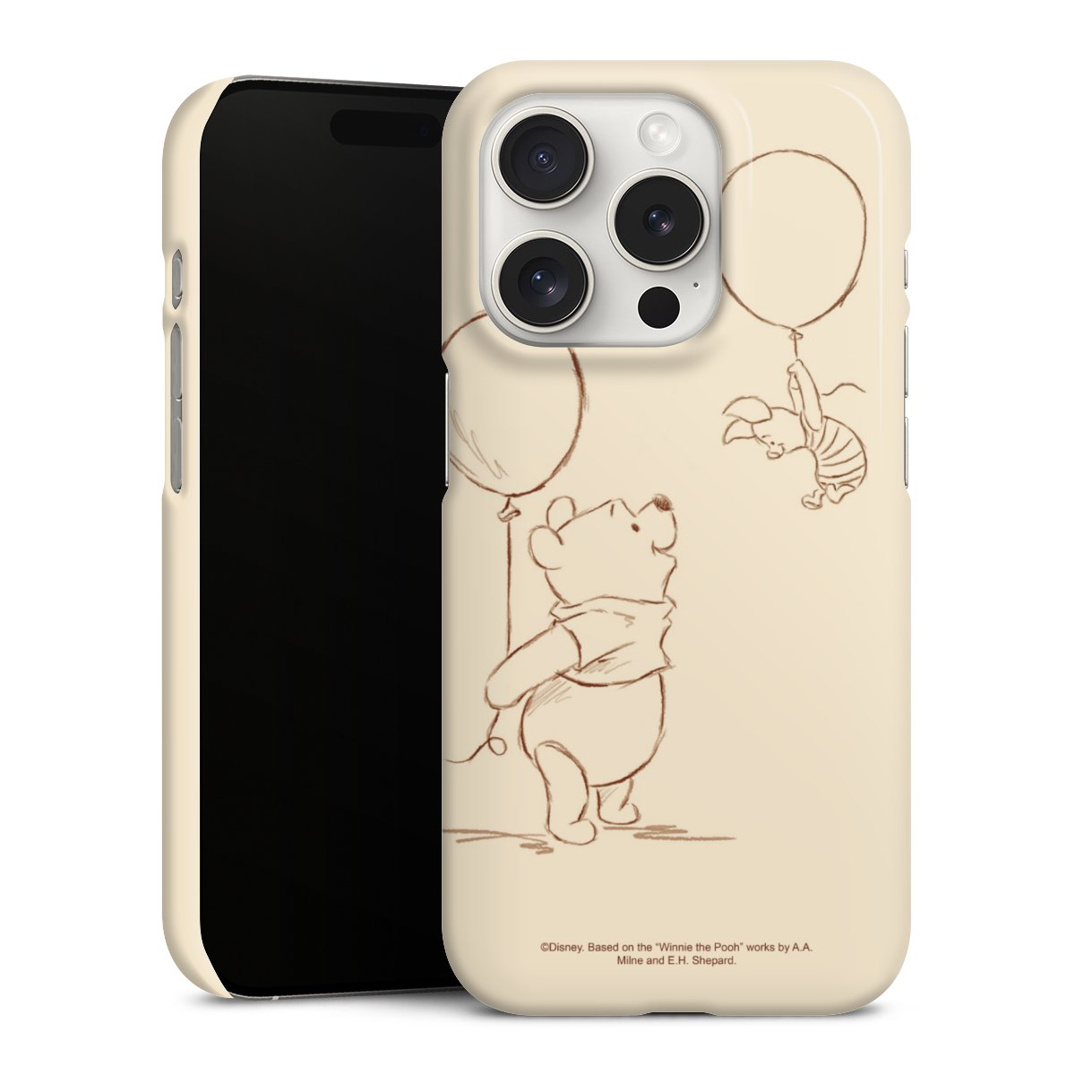 iPhone 15 Pro Handy Premium Case Smartphone Handyhülle Schutzhülle glänzend Official Licensed Product Winnie The Pooh Disney Premium Case