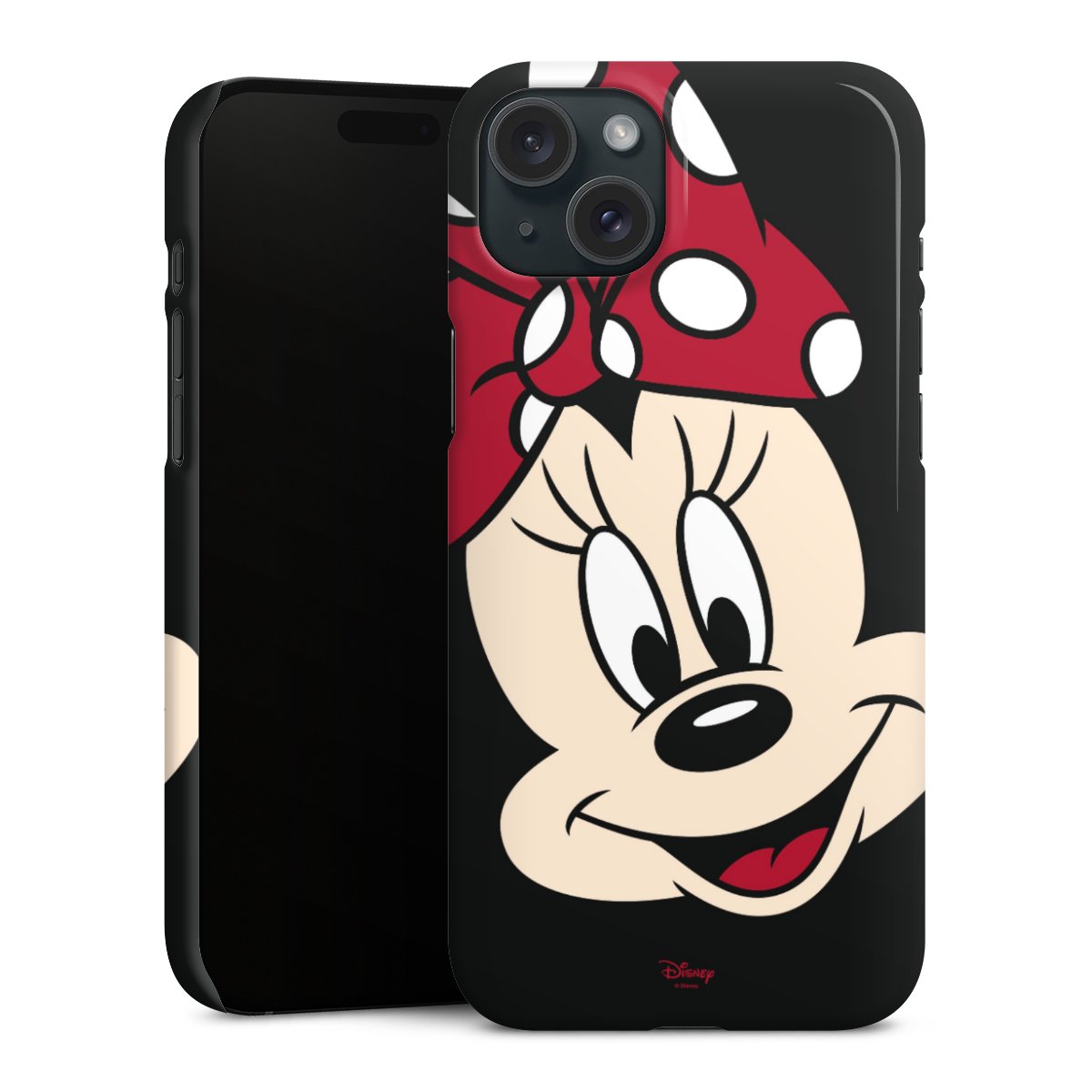 iPhone 15 Plus Handy Premium Case Smartphone Handyhülle Schutzhülle glänzend Minnie Mouse Official Licensed Product Disney Premium Case