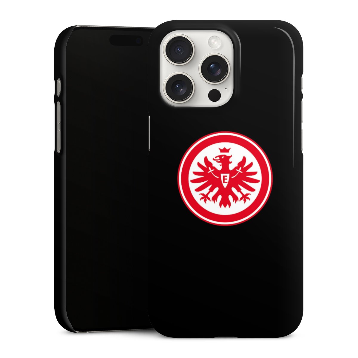 iPhone 15 Pro Max Handy Premium Case Smartphone Handyhülle Schutzhülle glänzend Eintracht Frankfurt Sge Eagle Premium Case