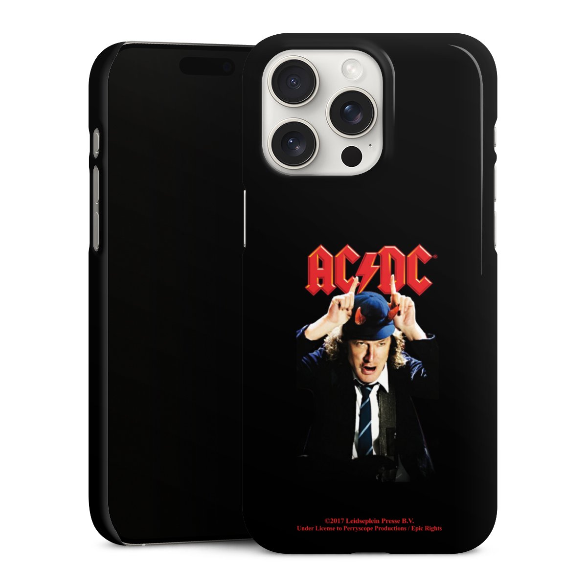 iPhone 15 Pro Max Handy Premium Case Smartphone Handyhülle Schutzhülle glänzend Merchandise Acdc Riverplate Premium Case