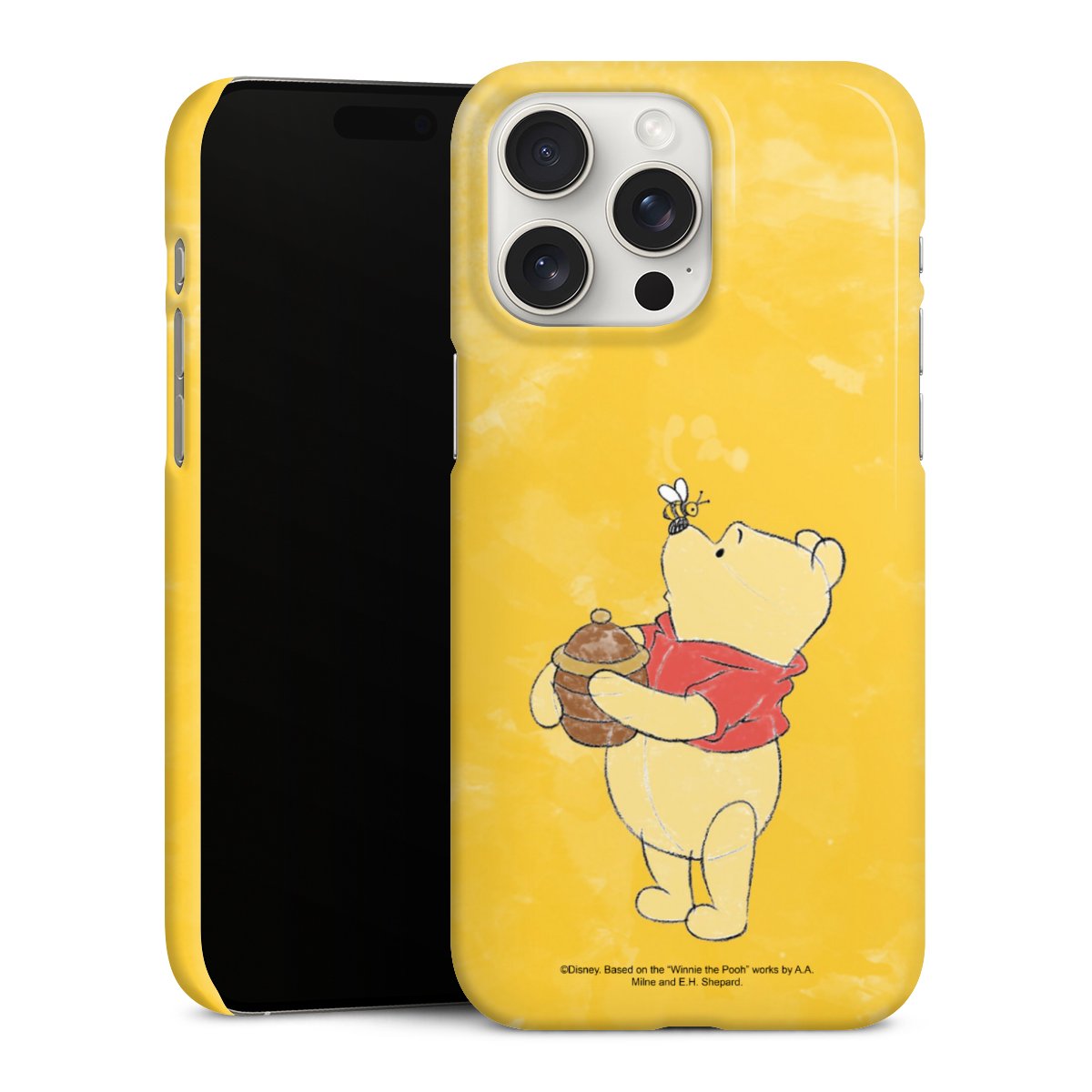 iPhone 15 Pro Max Handy Premium Case Smartphone Handyhülle Schutzhülle glänzend Official Licensed Product Winnie The Pooh Disney Premium Case